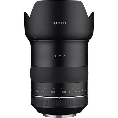 Lente Rokinon SP 35mm f/1.2 para Canon EF