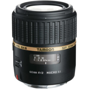 Lente Tamron SP 60mm f/2 Di II 1:1 Macro para Sony A