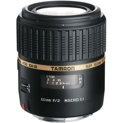 Lente Tamron SP 60mm f/2 Di II 1:1 Macro para Sony A