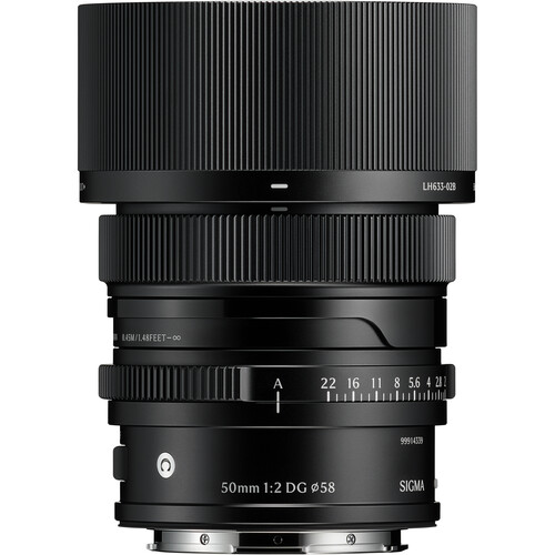 Lente Sigma 50mm f/2 DG Contemporary para L-Mount