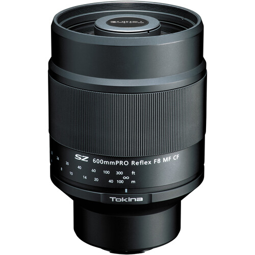 Lente Tokina SZ 600mm f/8 Pro Reflex MF CF para Sony E