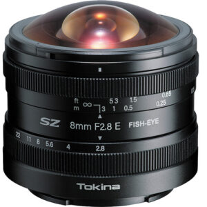 Lente Tokina SZ 8mm f/2.8 Fisheye para Canon EF-M