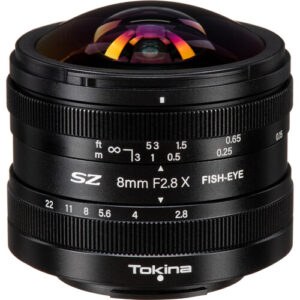 Lente Tokina SZ 8mm f/2.8 Fisheye para Fujifilm X