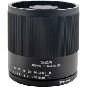 Lente Tokina SZX 400mm f/8 Reflex MF para Fujifilm X