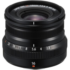 Lente Fujifilm XF 16 mm f/2.8 R WR