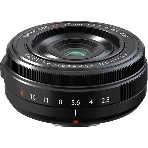 Lente Fujifilm XF 27 mm f/2.8 R WR