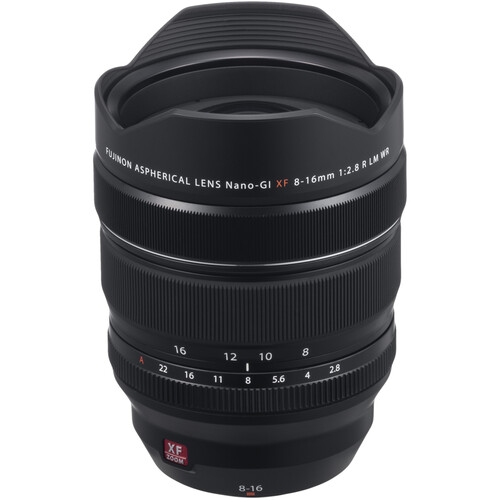 Lente Fujifilm XF 8-16 mm f/2.8 R LM WR