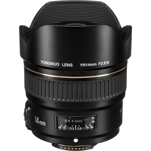 Lente Yongnuo YN 14mm f/2.8N Para Nikon F