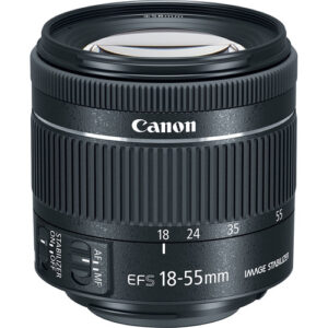 Lente Canon EF-S 18-55 mm f/4-5.6 IS STM