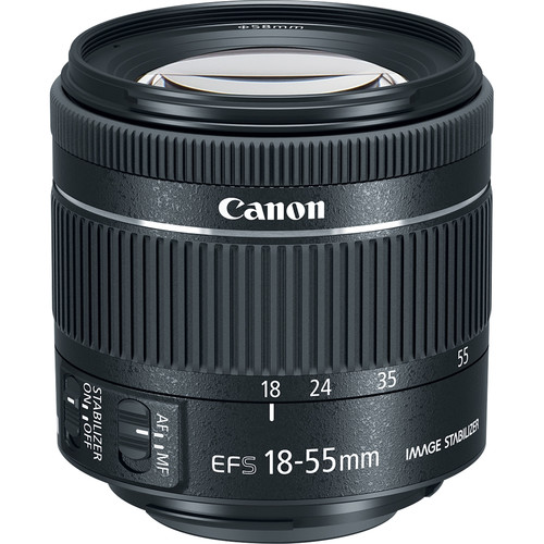 Lente Canon EF-S 18-55 mm f/4-5.6 IS STM