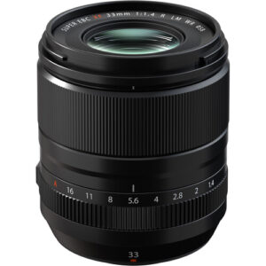 Lente Fujifilm XF 33 mm f/1.4 R LM WR