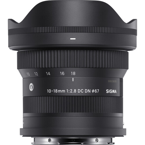 Lente Sigma 10-18mm f/2.8 DC DN Contemporary para L-Mount
