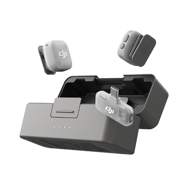Mic Mini 2 (2 TX + 1 Mobile RX + Charging Case)