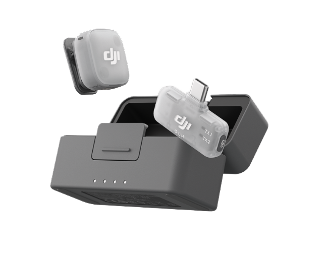 Mini 2 (1 TX + 1 Mobile RX + Charging Case)