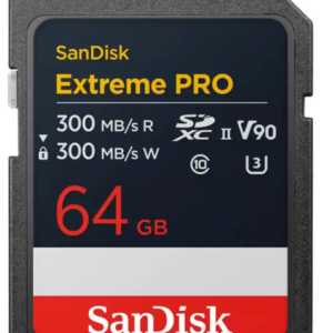 SD 64GB Extreme PRO V90 300mbs