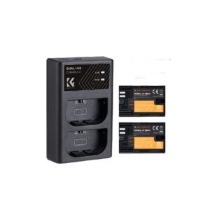 Batería K&f Concept LP-E6P 2 baterías y un cargador